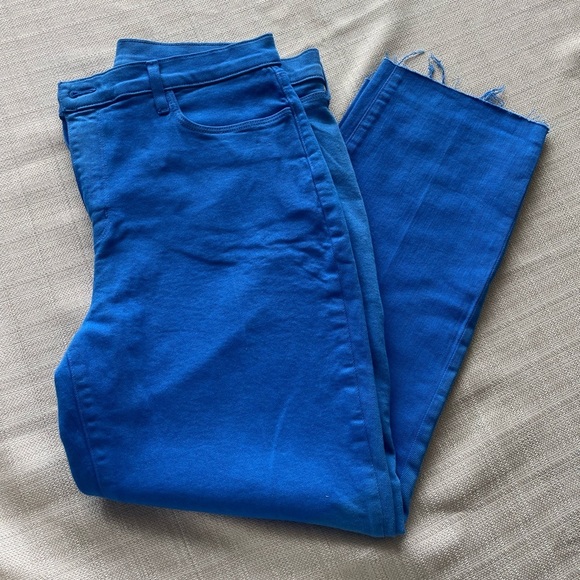 Women's Royal Blue LAGENCE Cutoff Jeans Sz. - 31 - Picture 1 of 4
